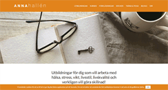 Desktop Screenshot of annahallen.se